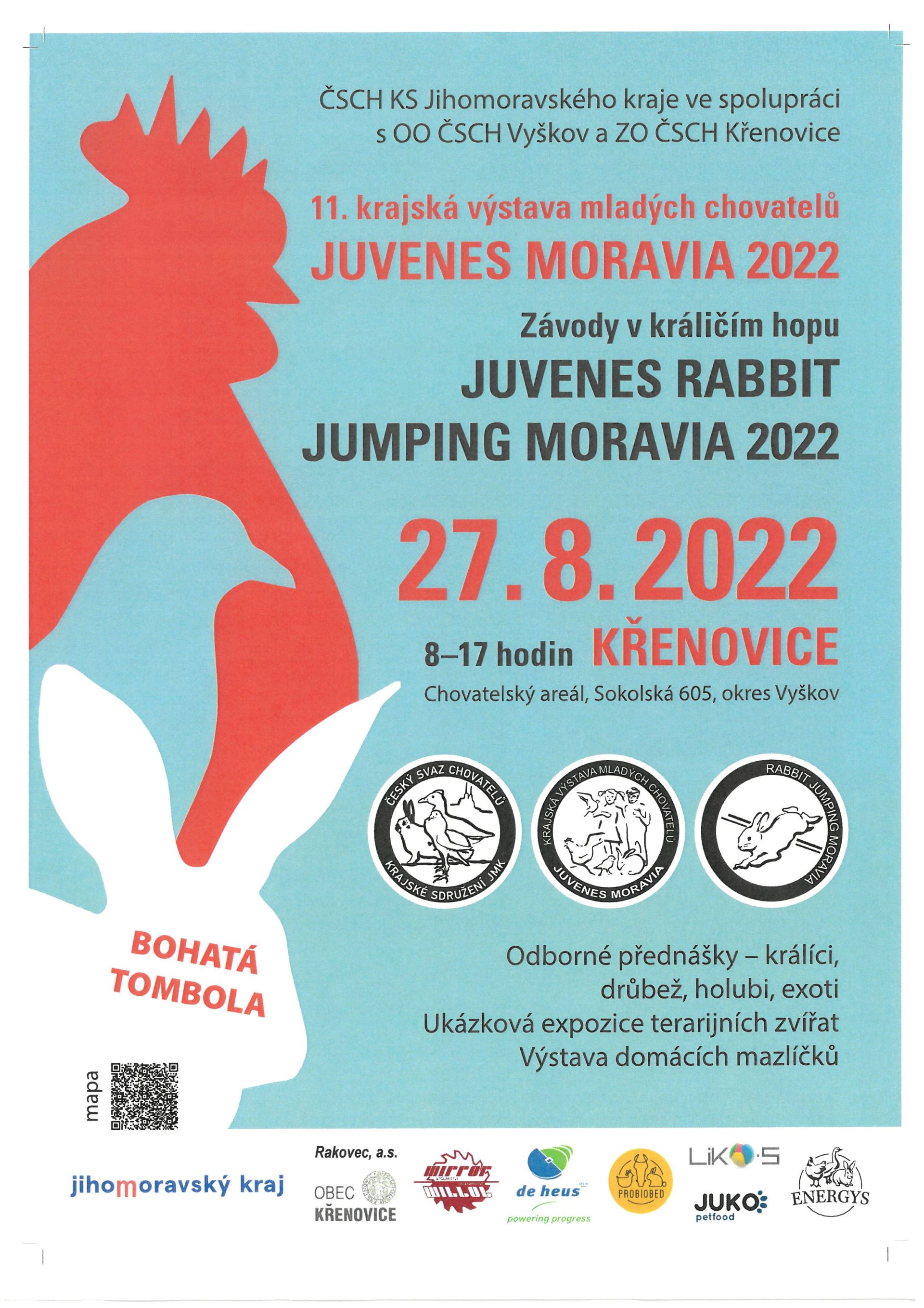 JUVENES MORAVIA 2022 Pasohlávky