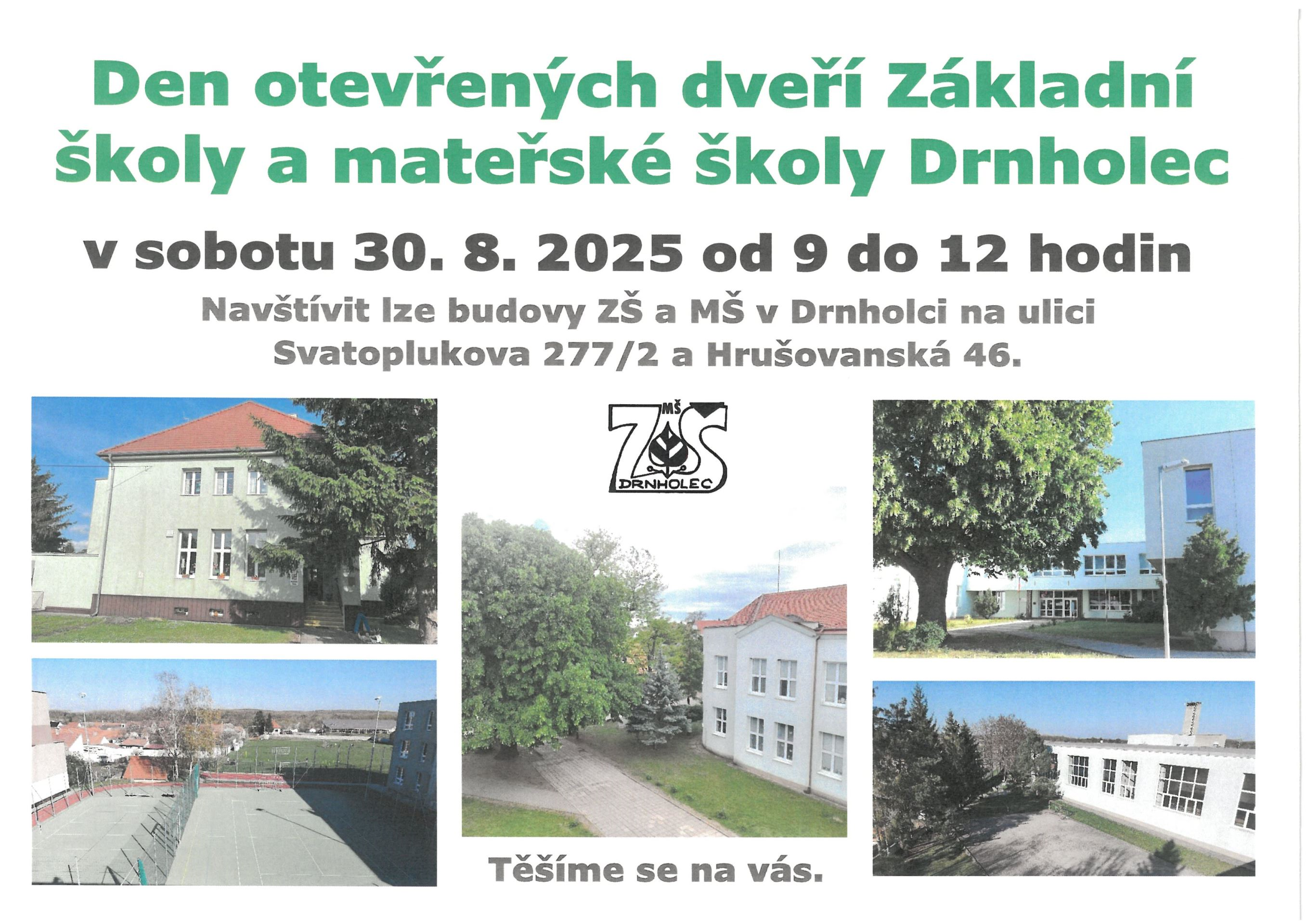 ZŠ a MŠ Drnholec - Den otevřených dveří 2025