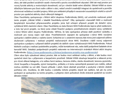 Propagace projektu 